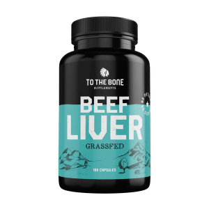 Beef liver superfood supplement